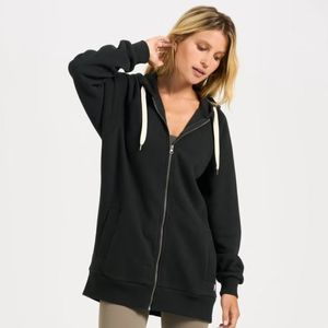 Vuori Restore Hoodie Size S Washed Black - Oversized Fit